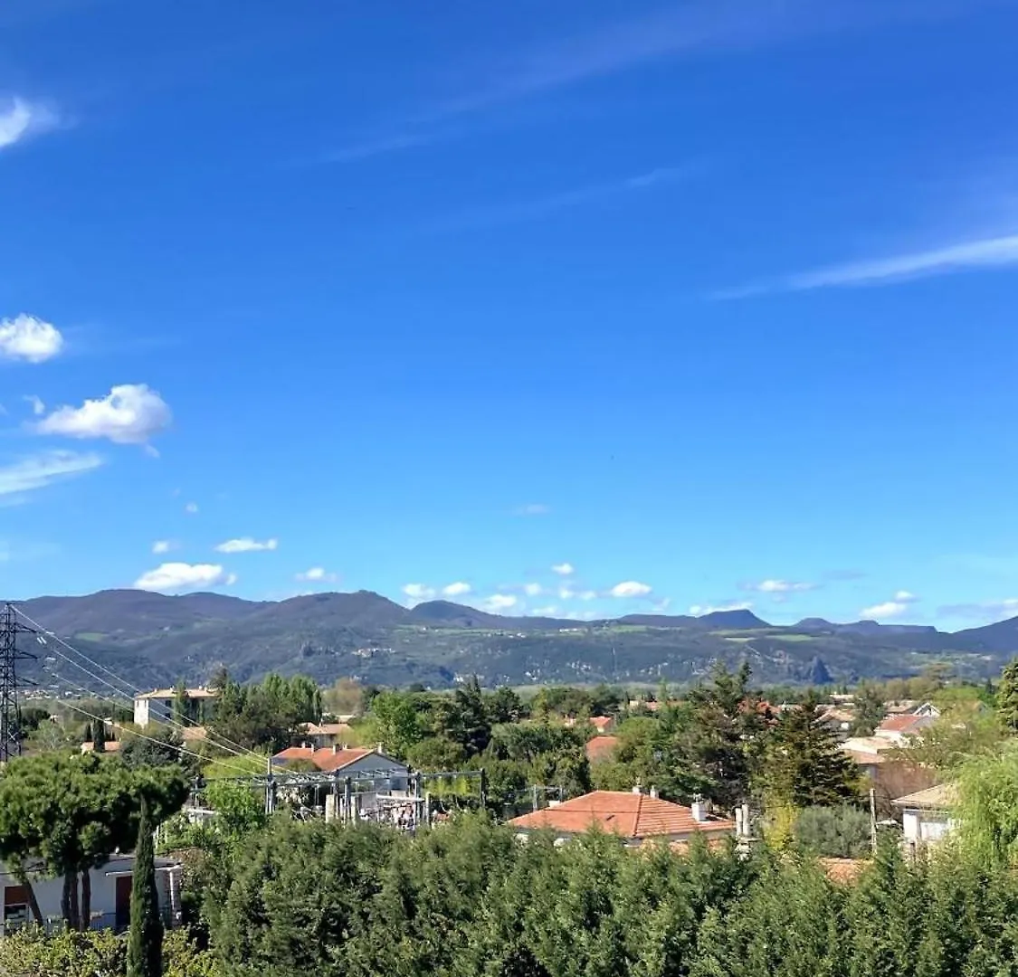 Grand Appartement Lumineux Avec Vue Sur L'Ardeche Montélimar Lejlighed