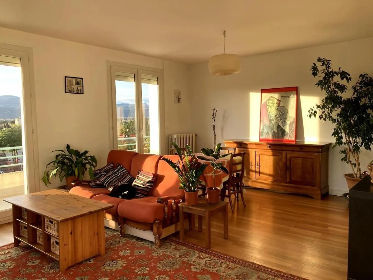 Grand Appartement Lumineux Avec Vue Sur L'Ardeche Montélimar 0*,  Frankrig